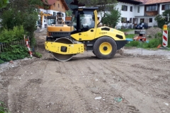 Straßenbauarbeiten im Obweg