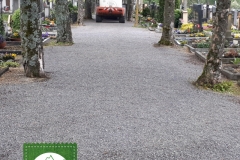 Sanierung Hauptgang Friedhof