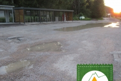 Bahnhof Weißbach vorher