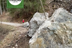 Felssturz an der Kienberg Nordseite