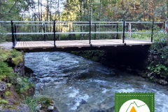 neue Brücke im Achtal