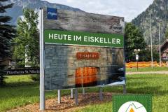 Digitale Anzeigentafel - eine Idee der Pfrontner Liste