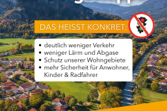 Ableitungsverkehr A7 soll mit Beschilderung künftig reguliert werden