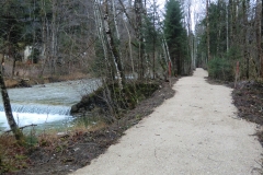 Neuanlage Fuß- und Radweg in Gschön (entlag der Ach)